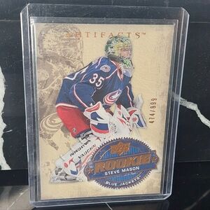 Steve Mason Goalie Artifacts 2008/09 *Rookie Card* 474/999